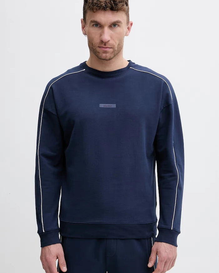 HUGO Erkek Pamuk ve Elastan Sweatshirt PALO SWEATSHIRT