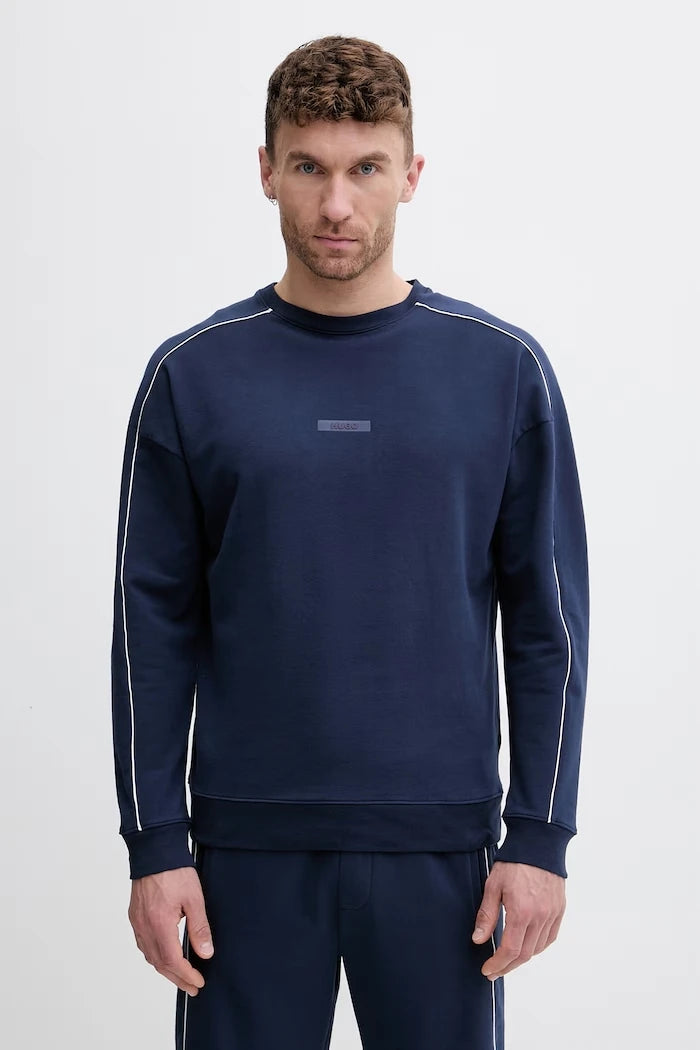 HUGO Erkek Pamuk ve Elastan Sweatshirt PALO SWEATSHIRT