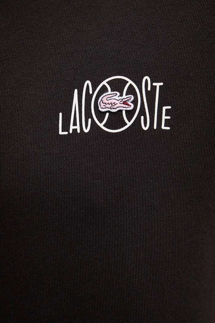 Lacoste суичър с качулка мъжки от памук