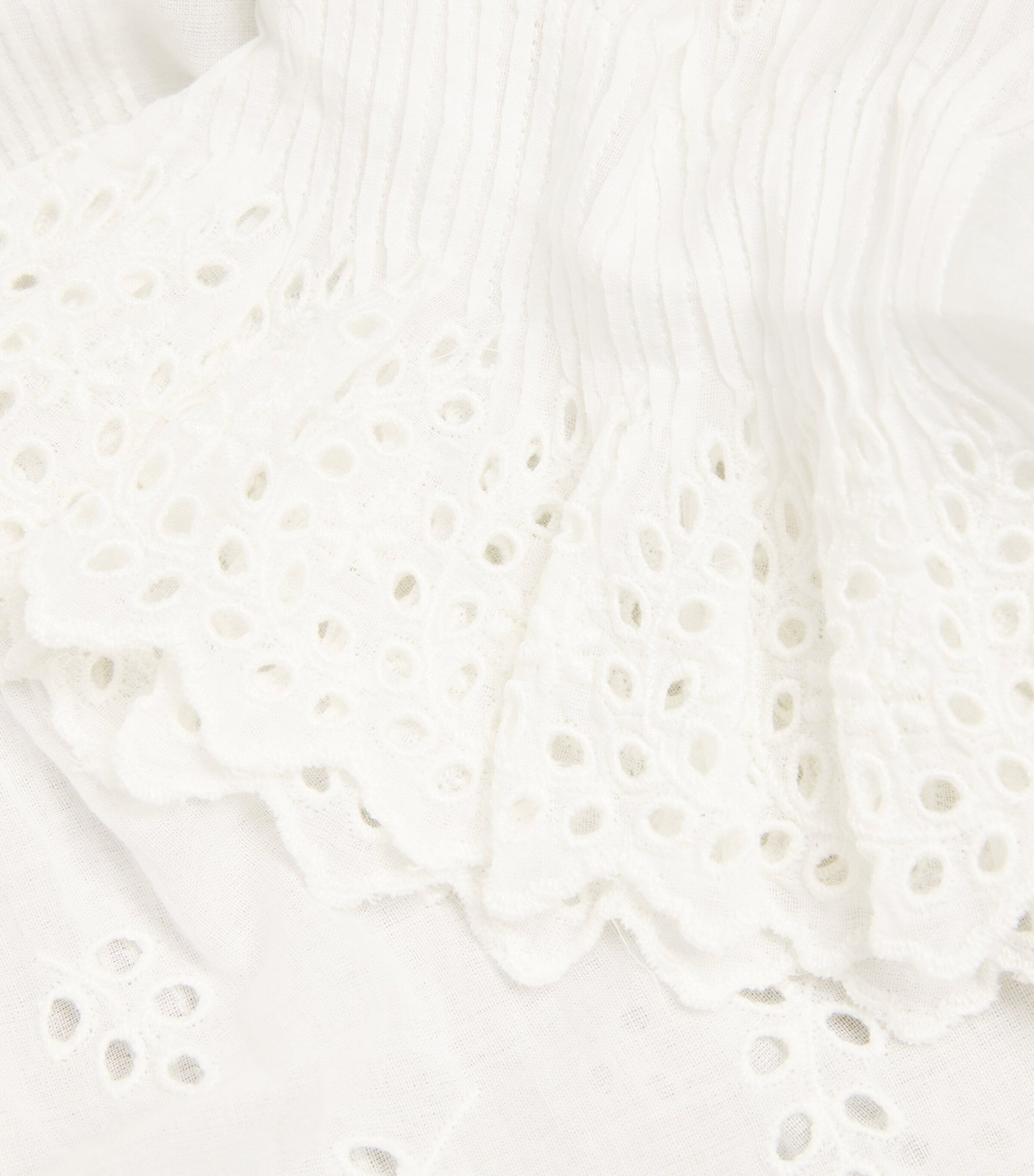 DÔEN White Organic Cotton Henri Blouse