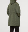 Burberry Green Reissued Quilted Parka