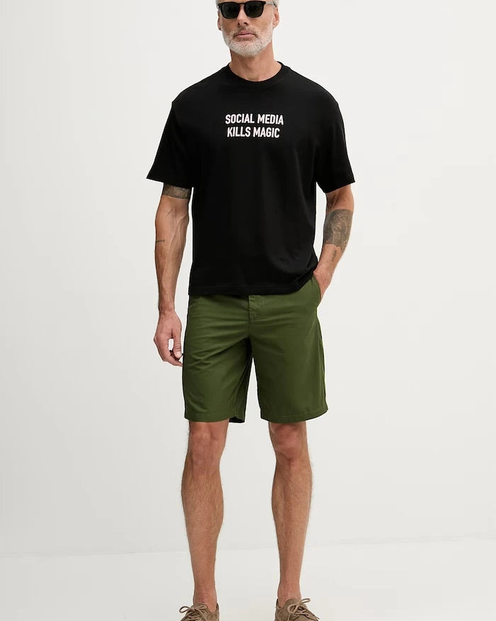 United Colors of Benetton къс панталон чино мъжки от памук