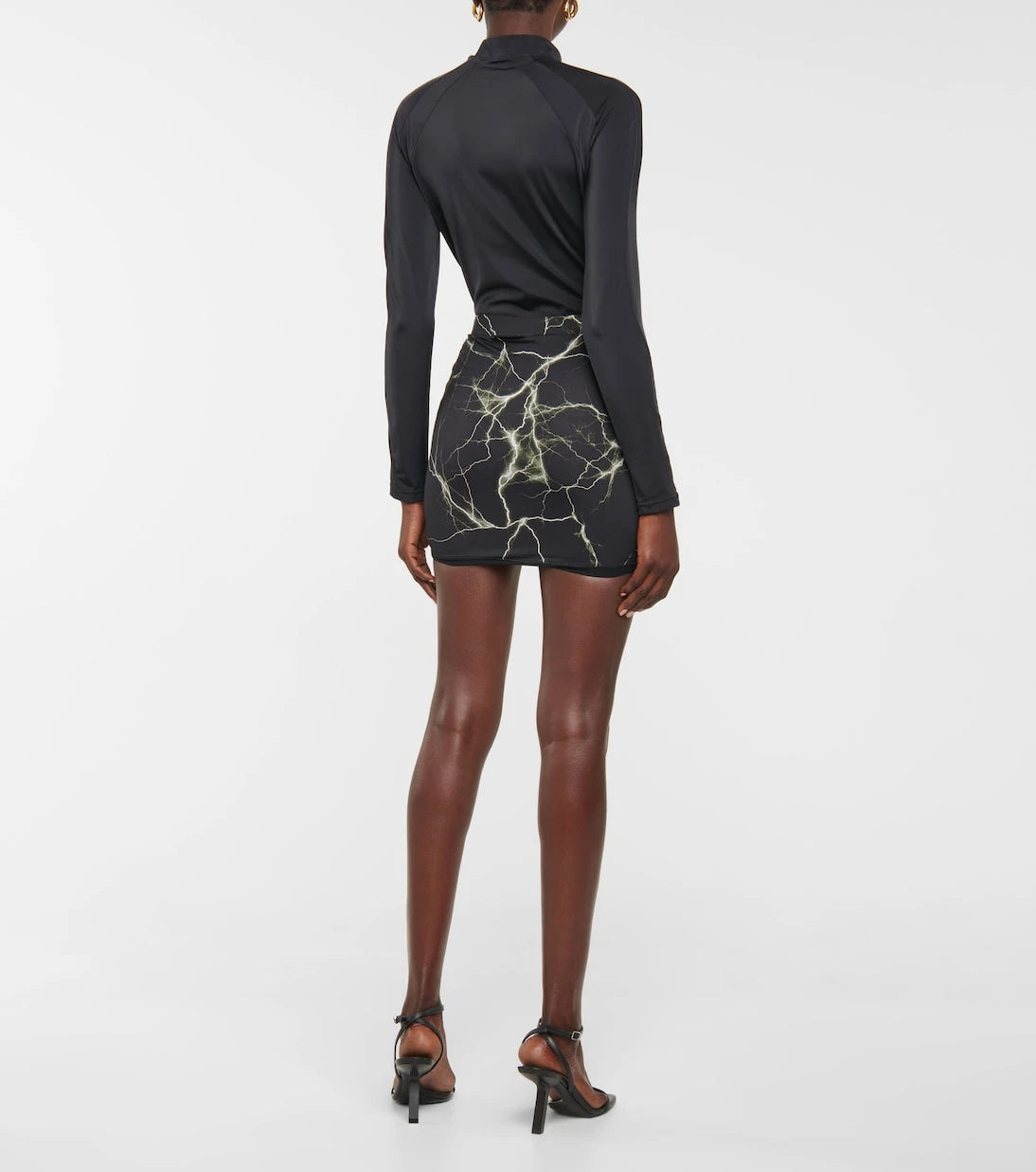 Vetements - Printed miniskirt