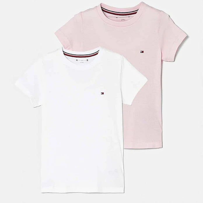 Tommy Hilfiger Çocuk Pamuklu Tişört (2 Adet)