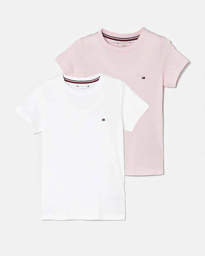 Tommy Hilfiger Çocuk Pamuklu Tişört (2 Adet)