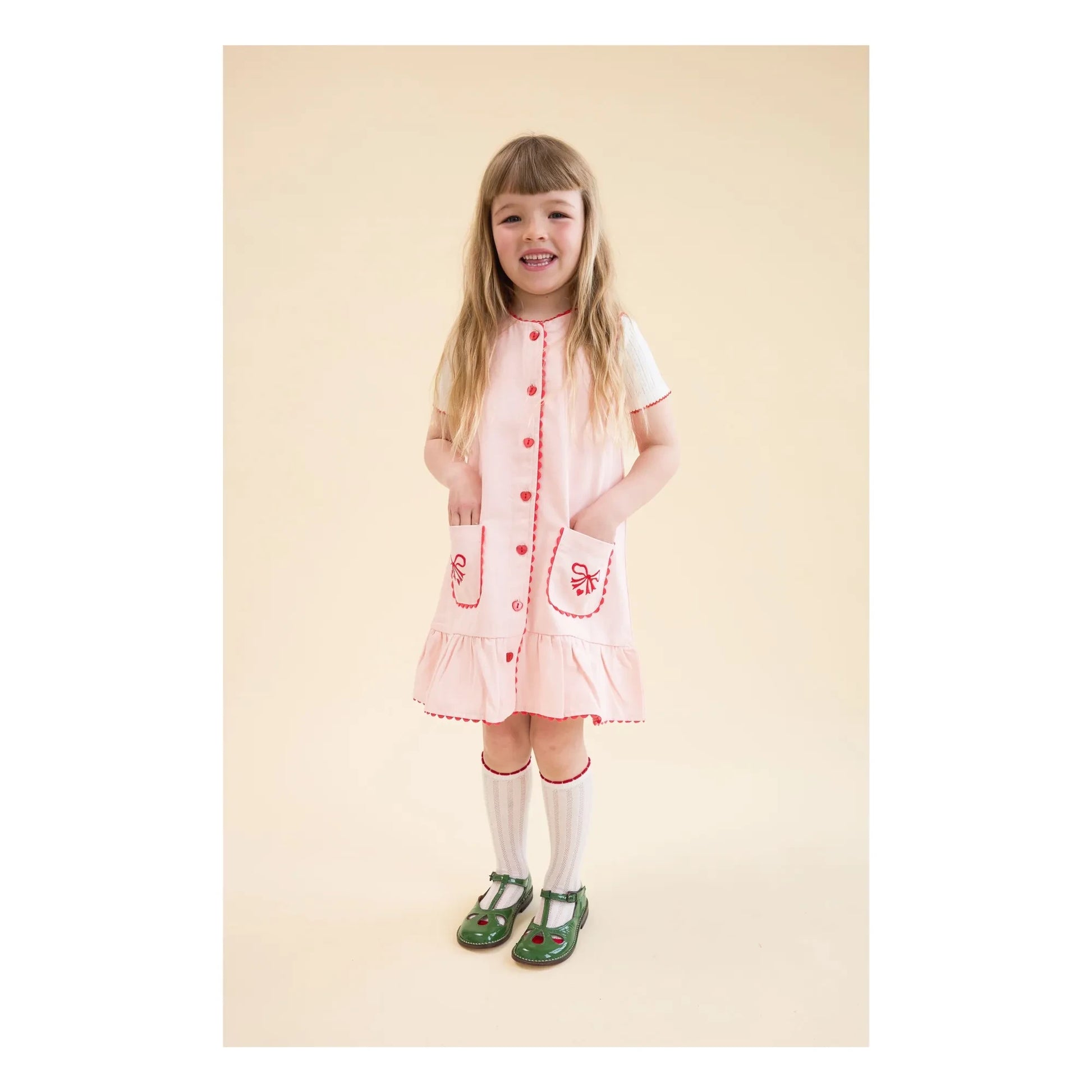 Flöss - Elina dress | Pale Pink