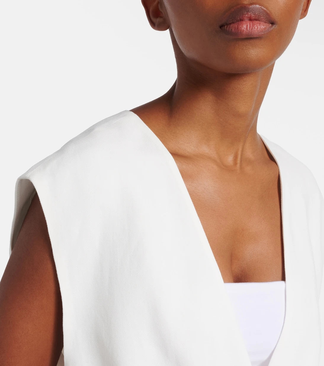Brunello Cucinelli - Belted wrap dress