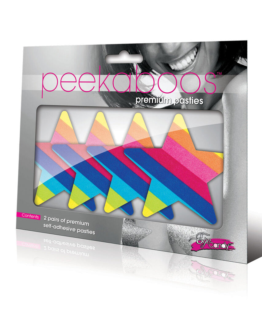 Rainbow Starz Nipple Pasties