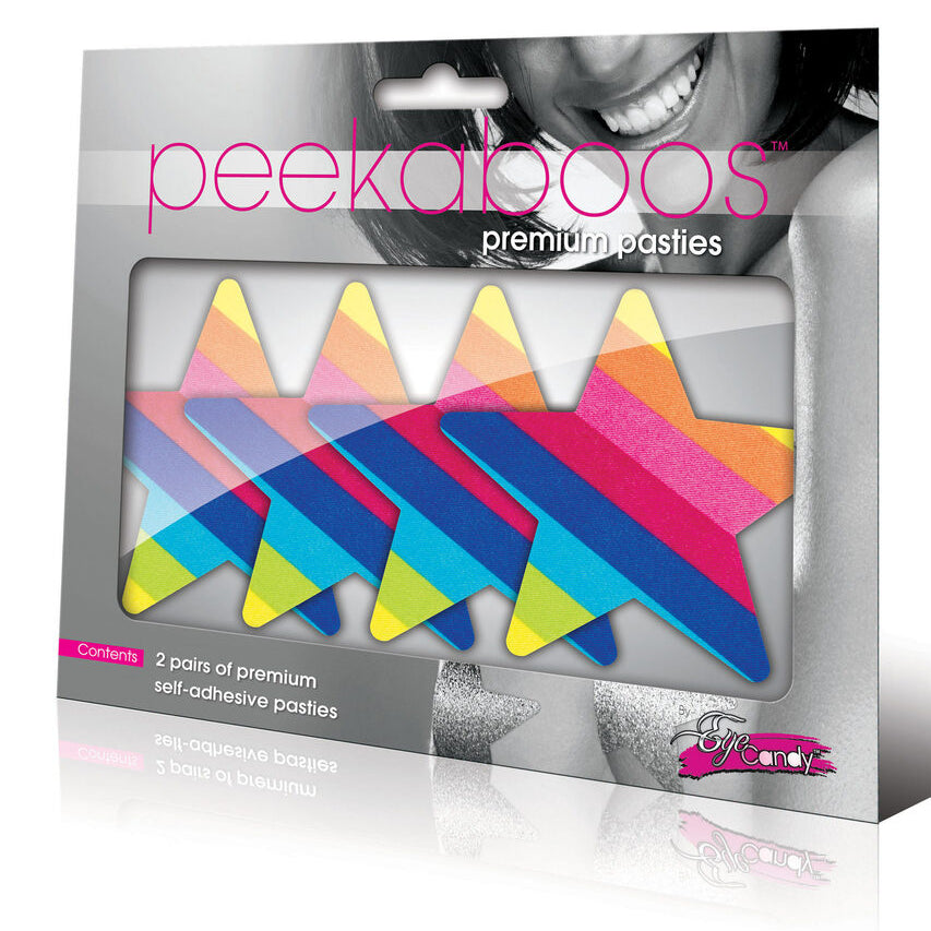 Rainbow Starz Nipple Pasties