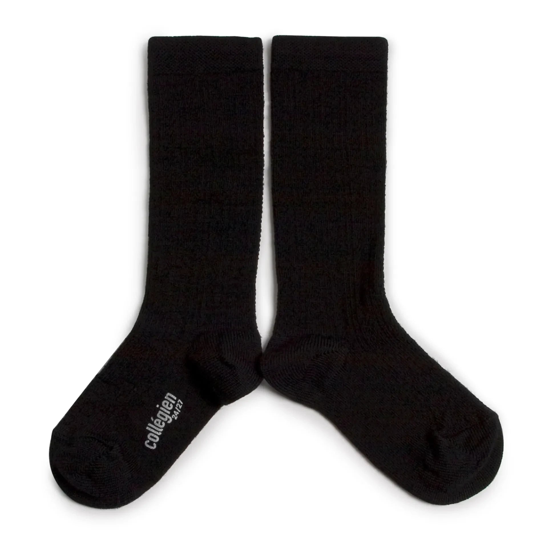 Collégien - Adèle merino wool socks | Black