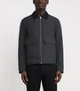 Rag & Bone Black Down-Filled Derrick Shirt Jacket