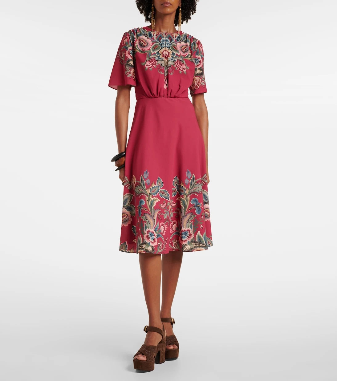 Etro - Paisley crêpe jersey maxi dress