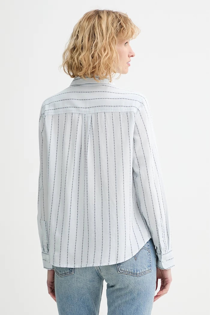 Риза с лен Levi's NEW CLASSIC FIT BW
