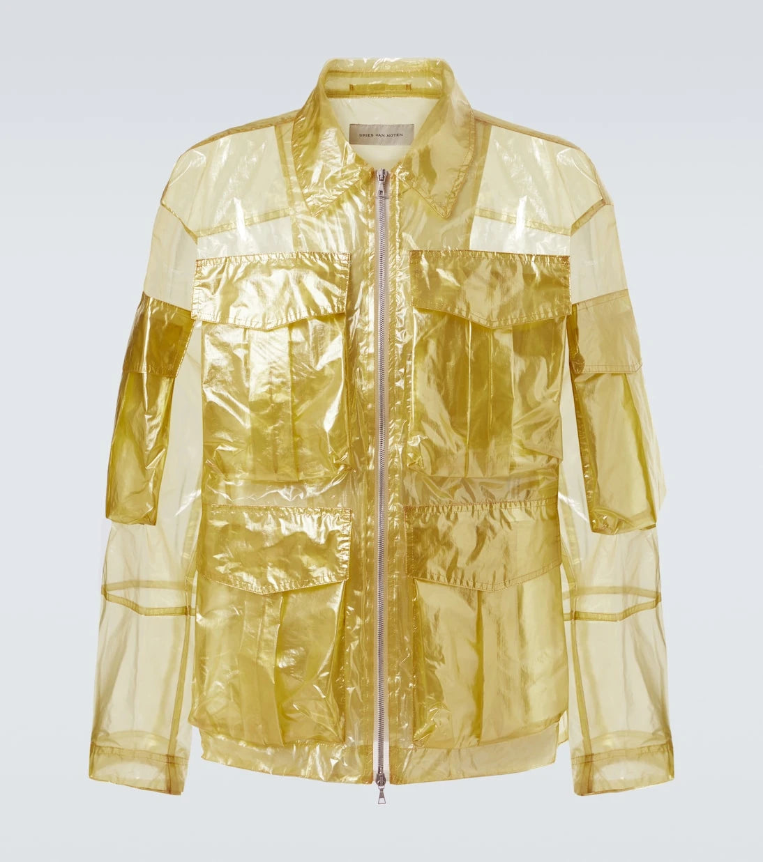 Dries Van Noten - Transparent technical jacket