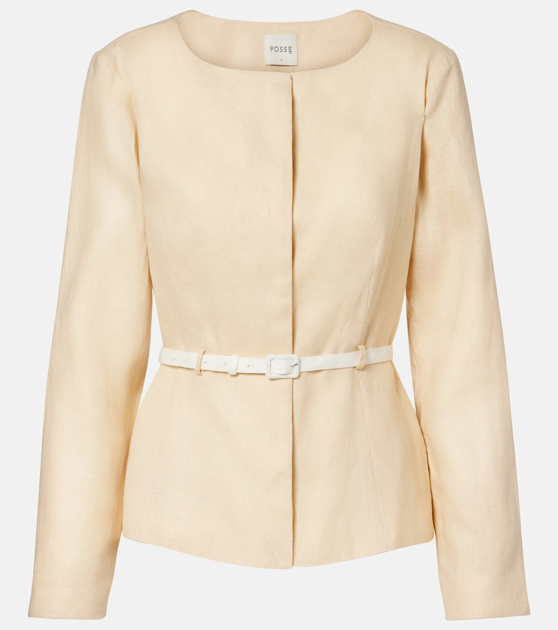 Posse - Pamela belted linen jacket