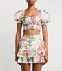 Charo Ruiz Ibiza Multi Floral Lirio Crop Top