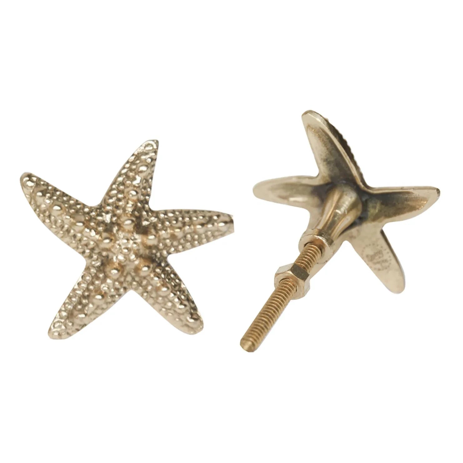 Doing Goods - Ruby Seastar Brass Handle | Gold
