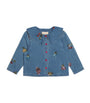 KONGES SLOJD Denim Sequin-Detail Shirt (5-10 Years)