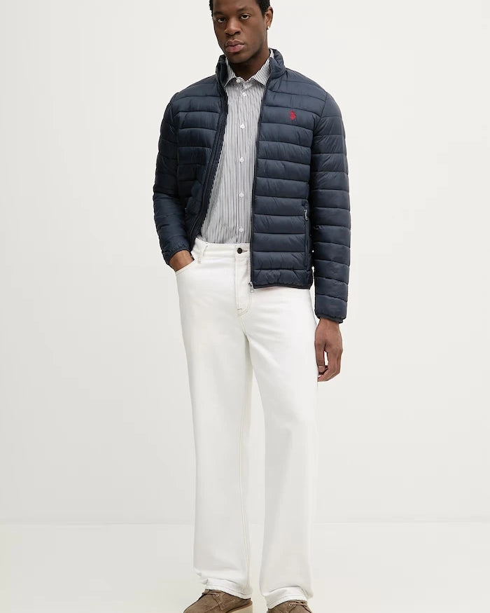 U.S. Polo Assn. Erkek LIGHTWEIGHT BOUND QUILTED Mont