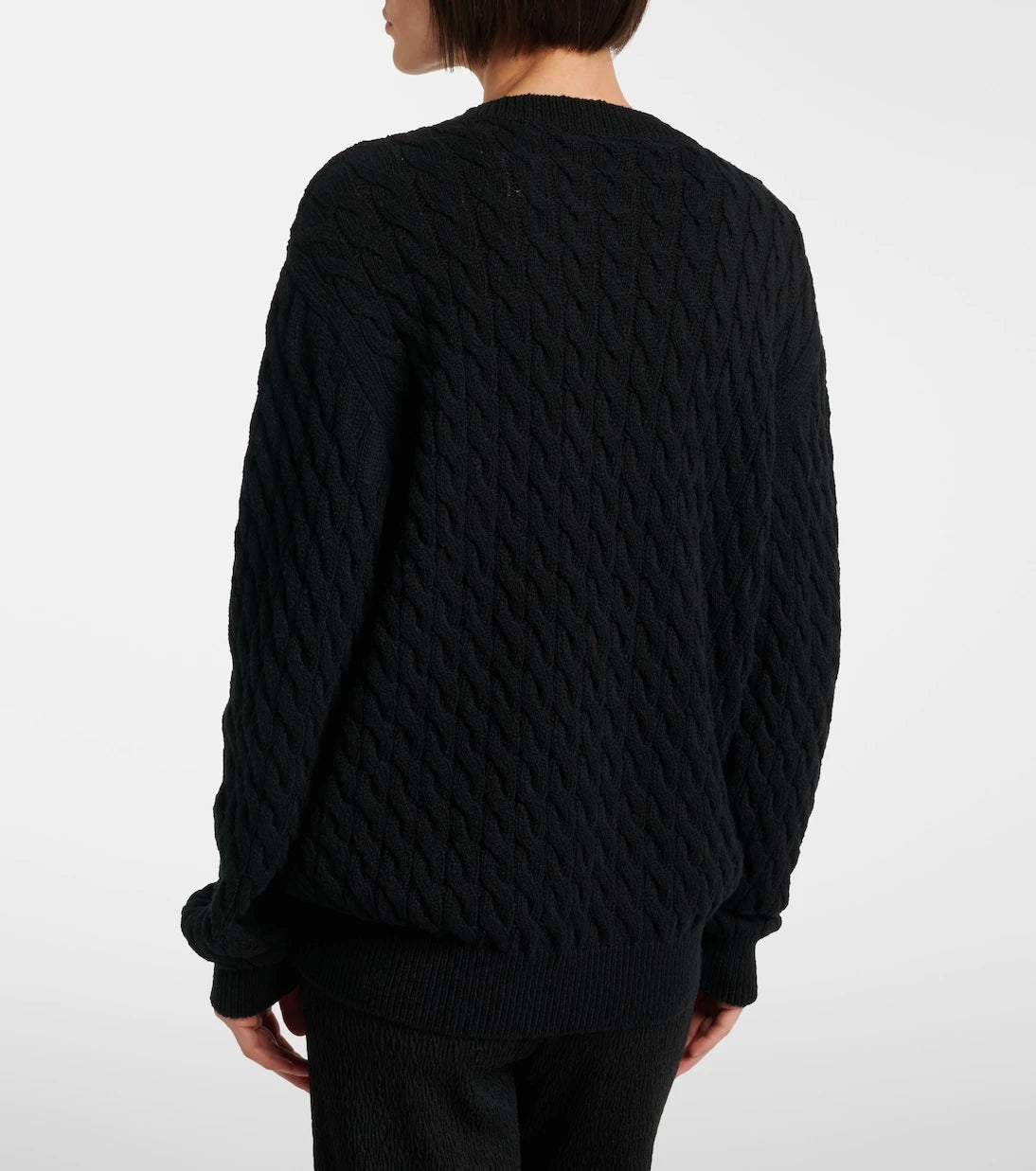 The Row - Orus cable-knit cotton and linen sweater