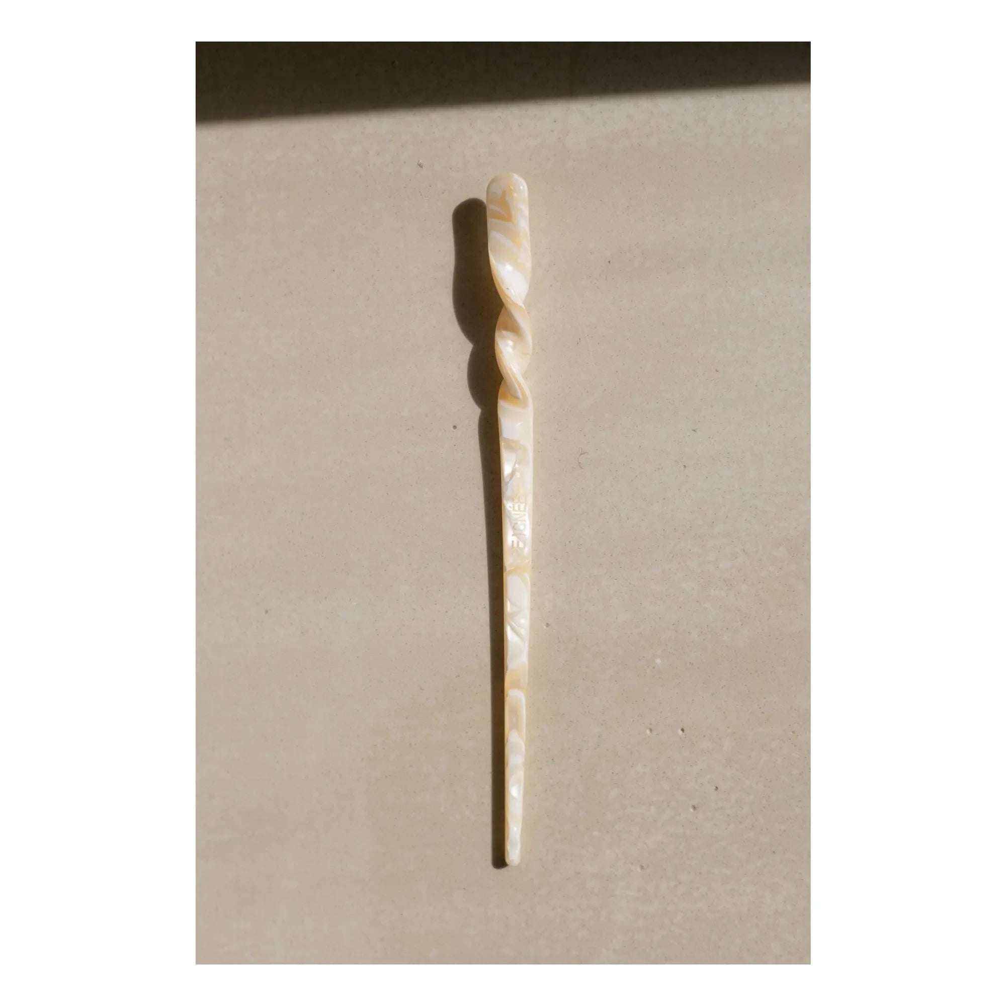 Peignée - Hair pick - Popcorn | Ivory