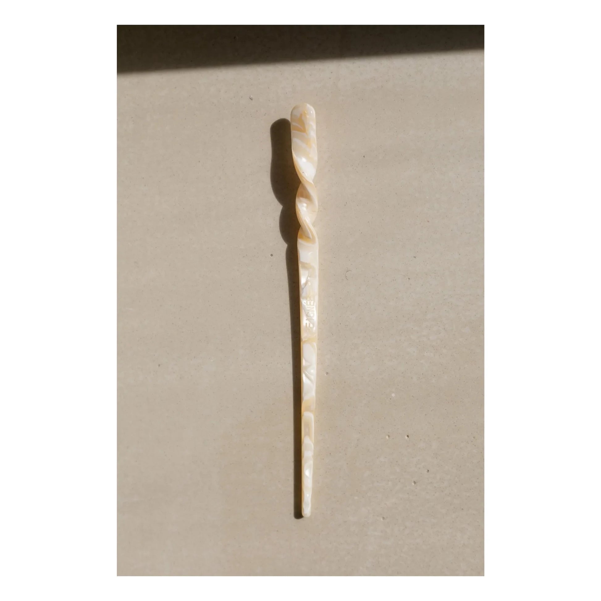 Peignée - Hair pick - Popcorn | Ivory