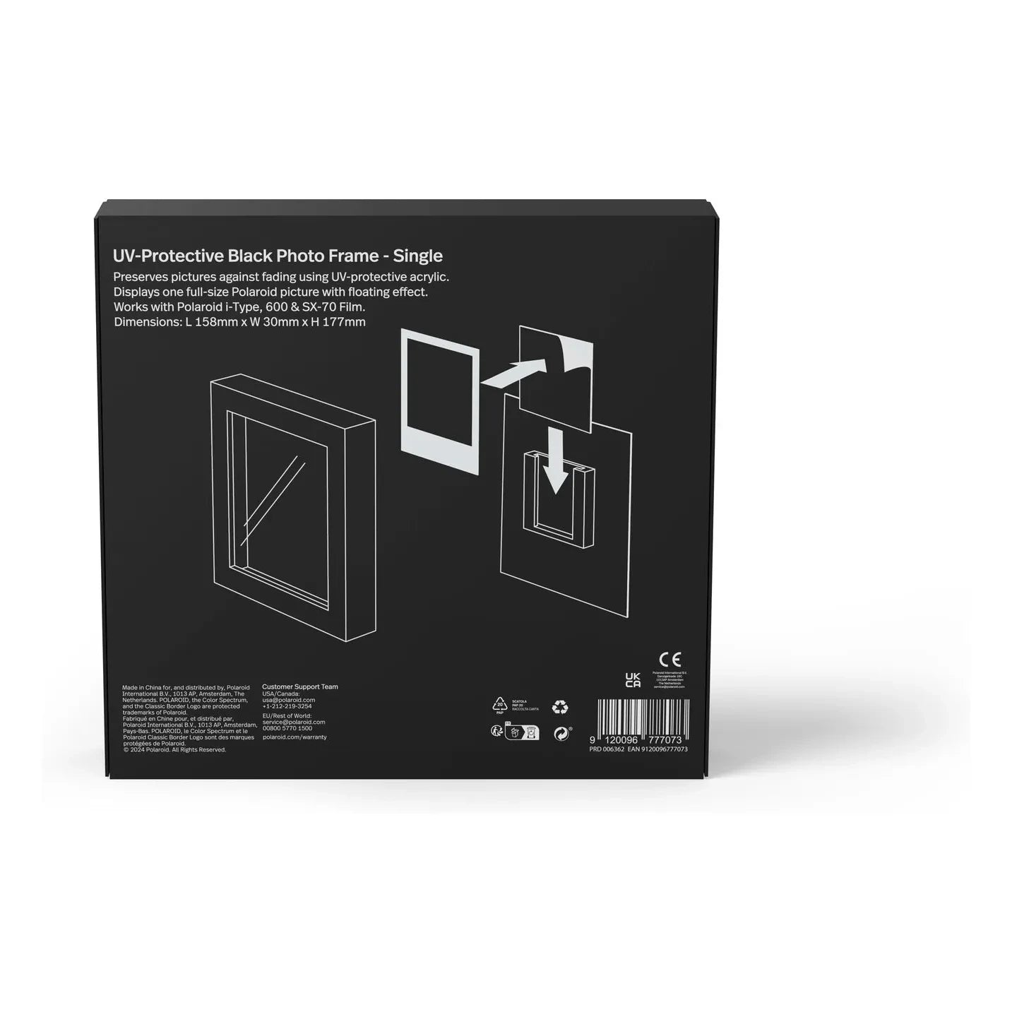 Polaroid - Polaroid photo frame | Black