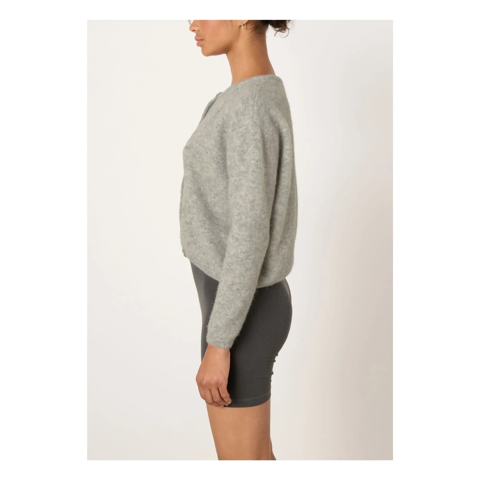 American Vintage - Vitow Alpaca and Wool Vest | Light grey