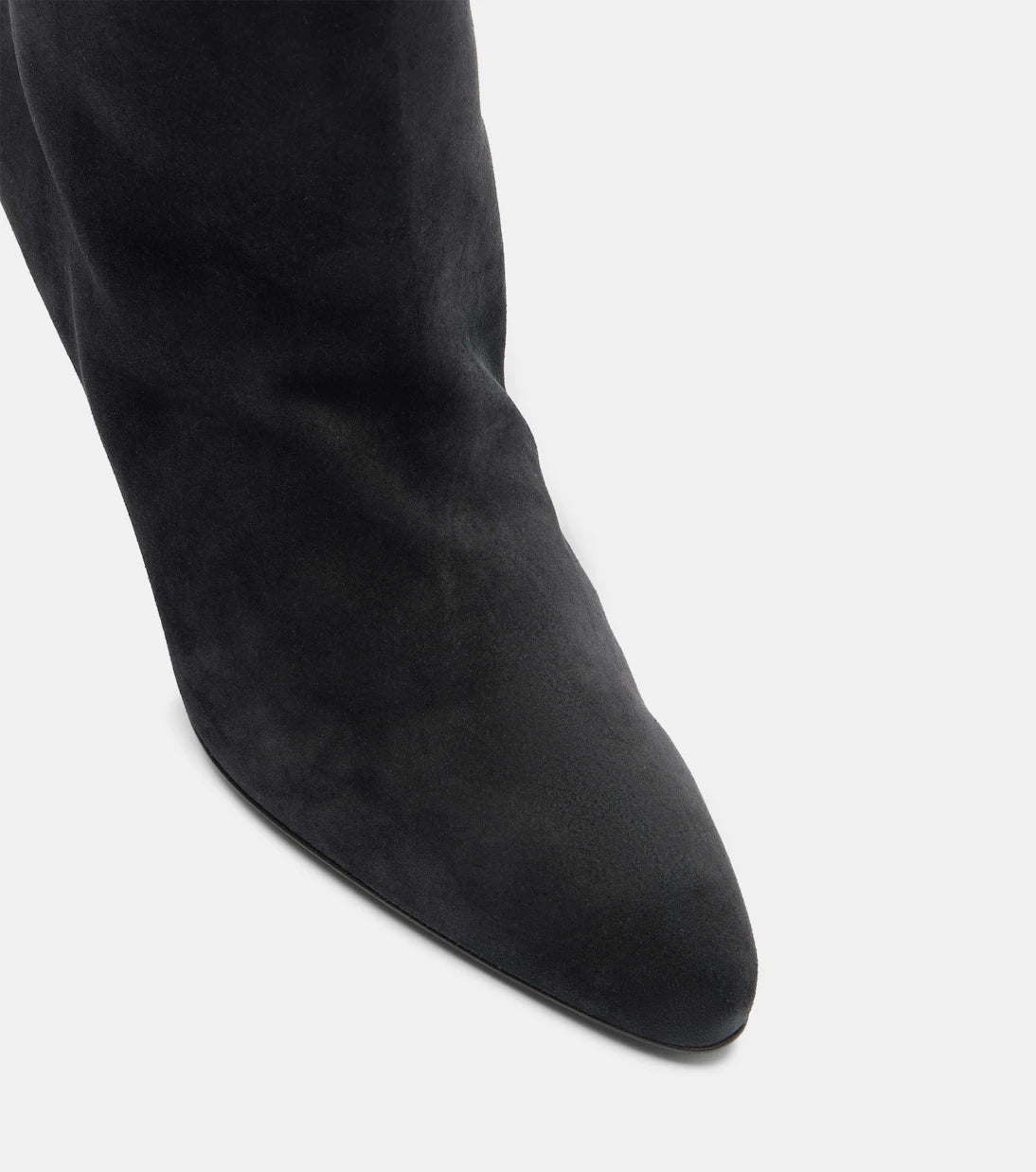 Herbert Levine - Silhouette suede knee-high boots