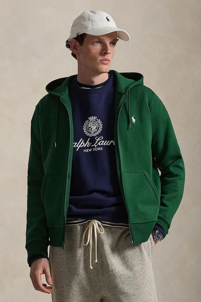 Polo Ralph Lauren суичър с цип и качулка