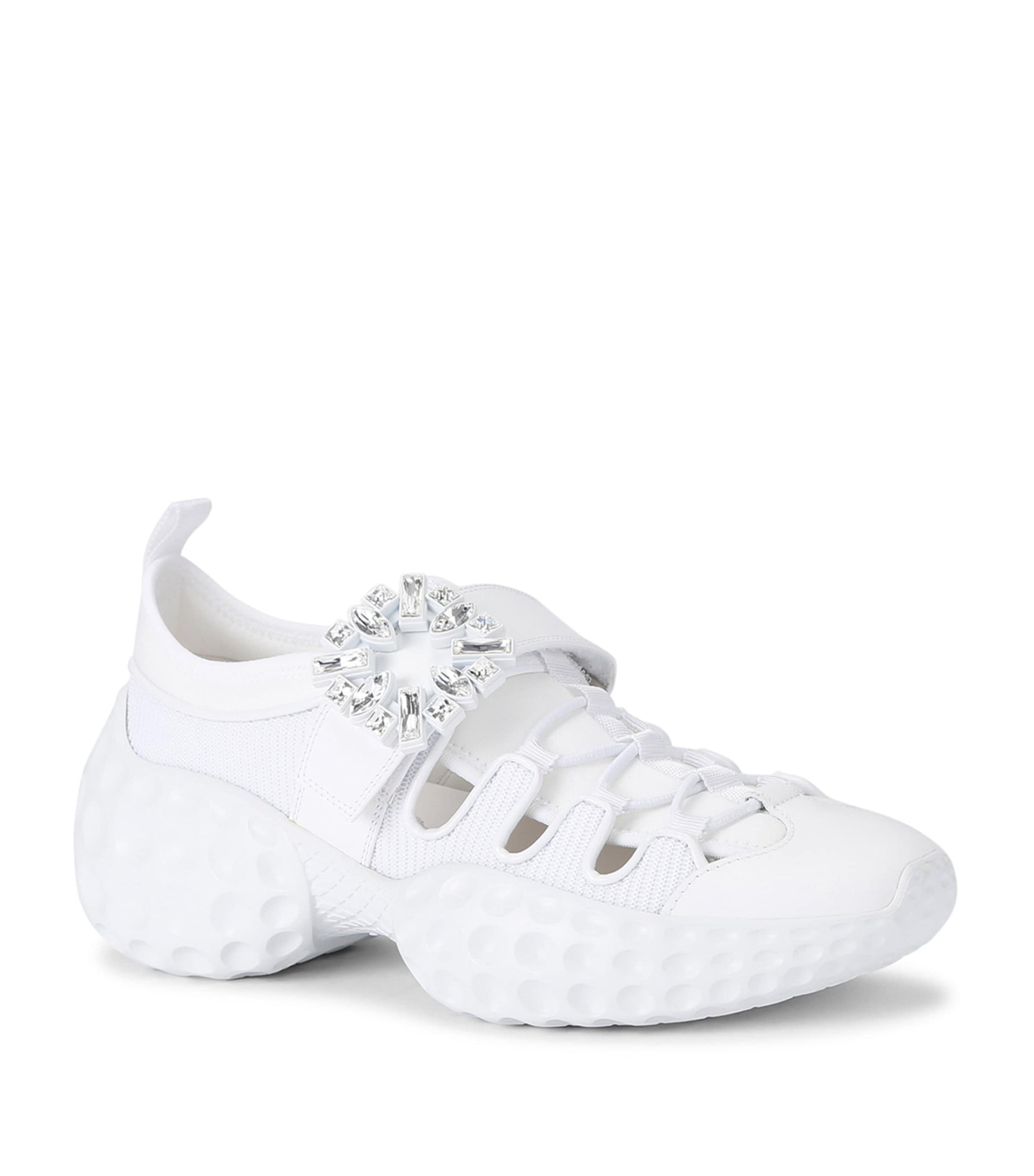 White Viv' Run Light Sneakers