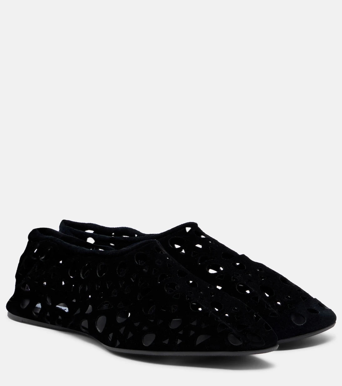 Alaïa - Vienne suede ballet flats