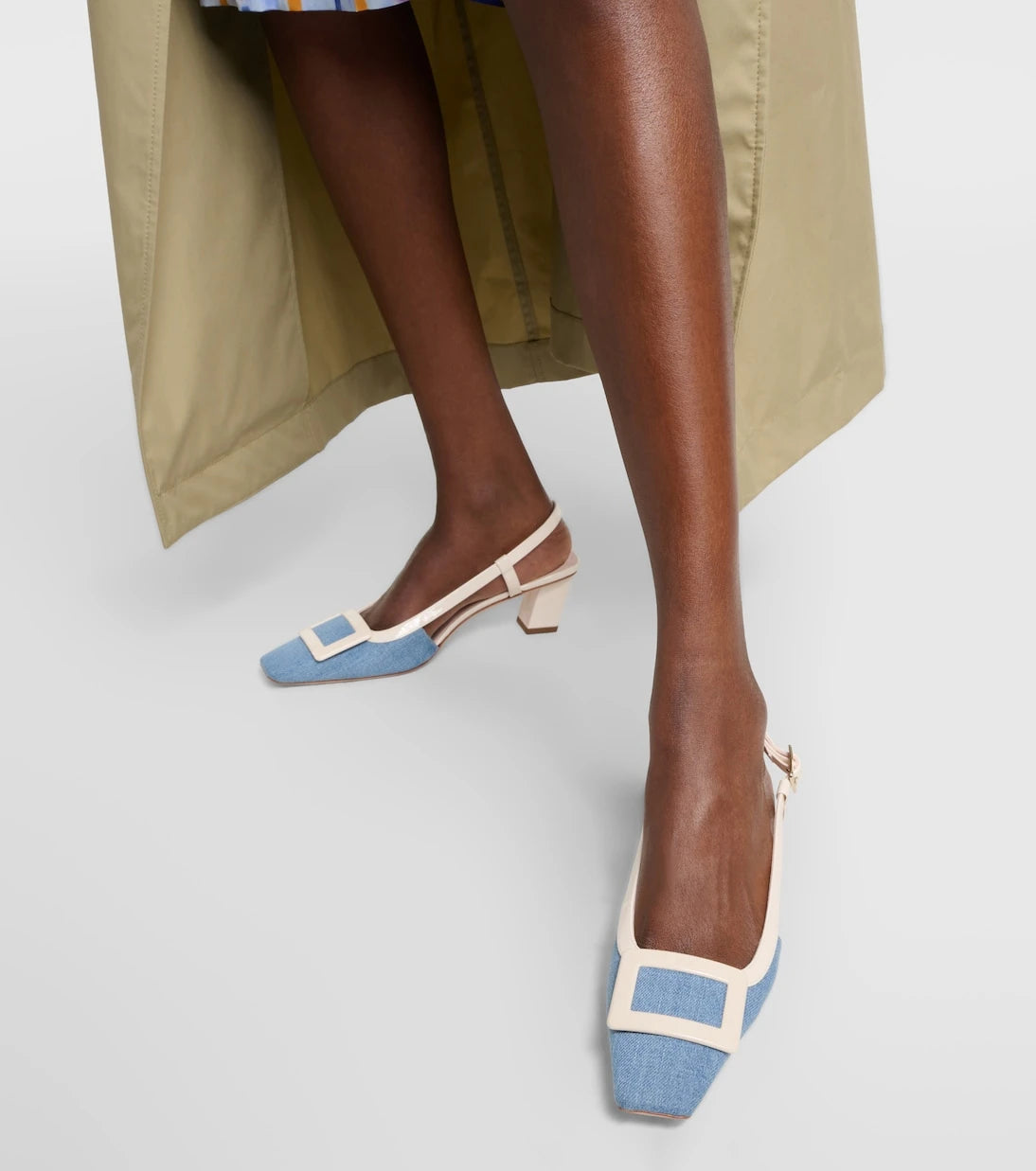 Roger Vivier - حذاء بيلا فيفييه 45 بنعل خلفي مكشوف