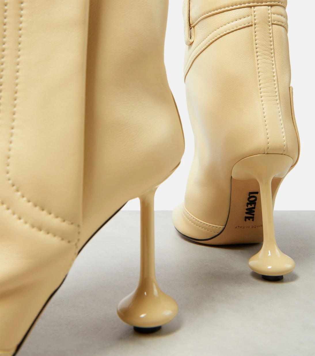 Loewe - Toy leather ankle boots