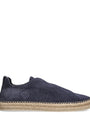 Suede Triple Stitch Espadrilles