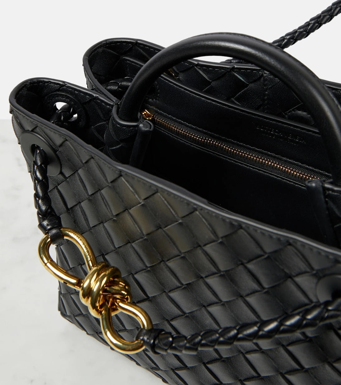 Bottega Veneta - Andiamo Small leather tote bag