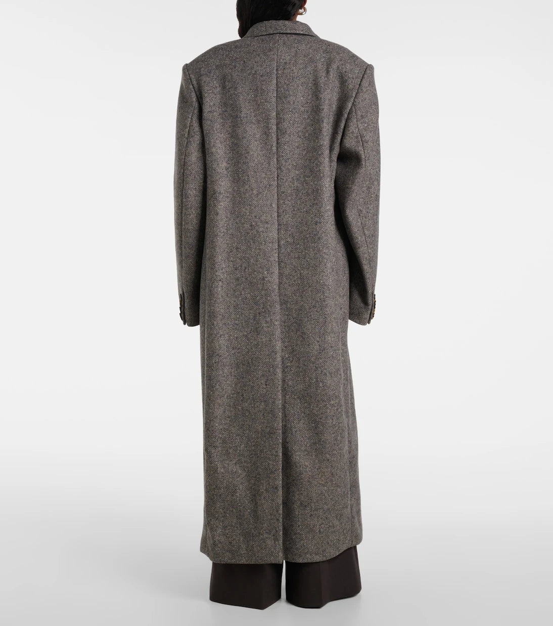 Stella McCartney - Double-breasted wool and silk-blend coat