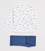 Kissy Kissy Pima Cotton Stop & Go Top and Trousers Set (3-24 Months)