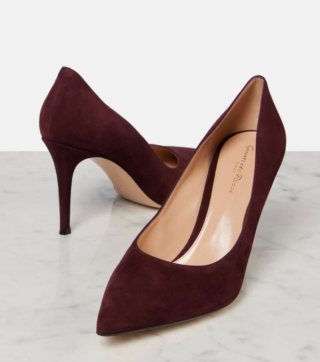 Gianvito Rossi - Gianvito 85 suede pumps