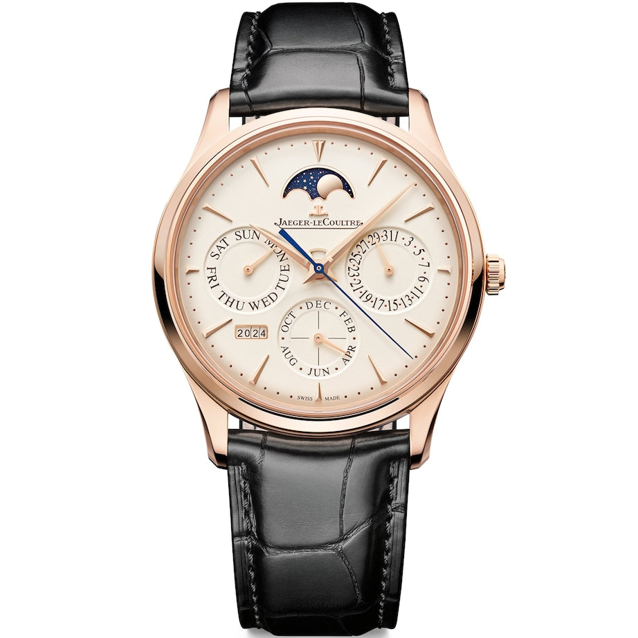 Pink Gold Master Ultra Thin Perpetual Calendar Watch 39mm