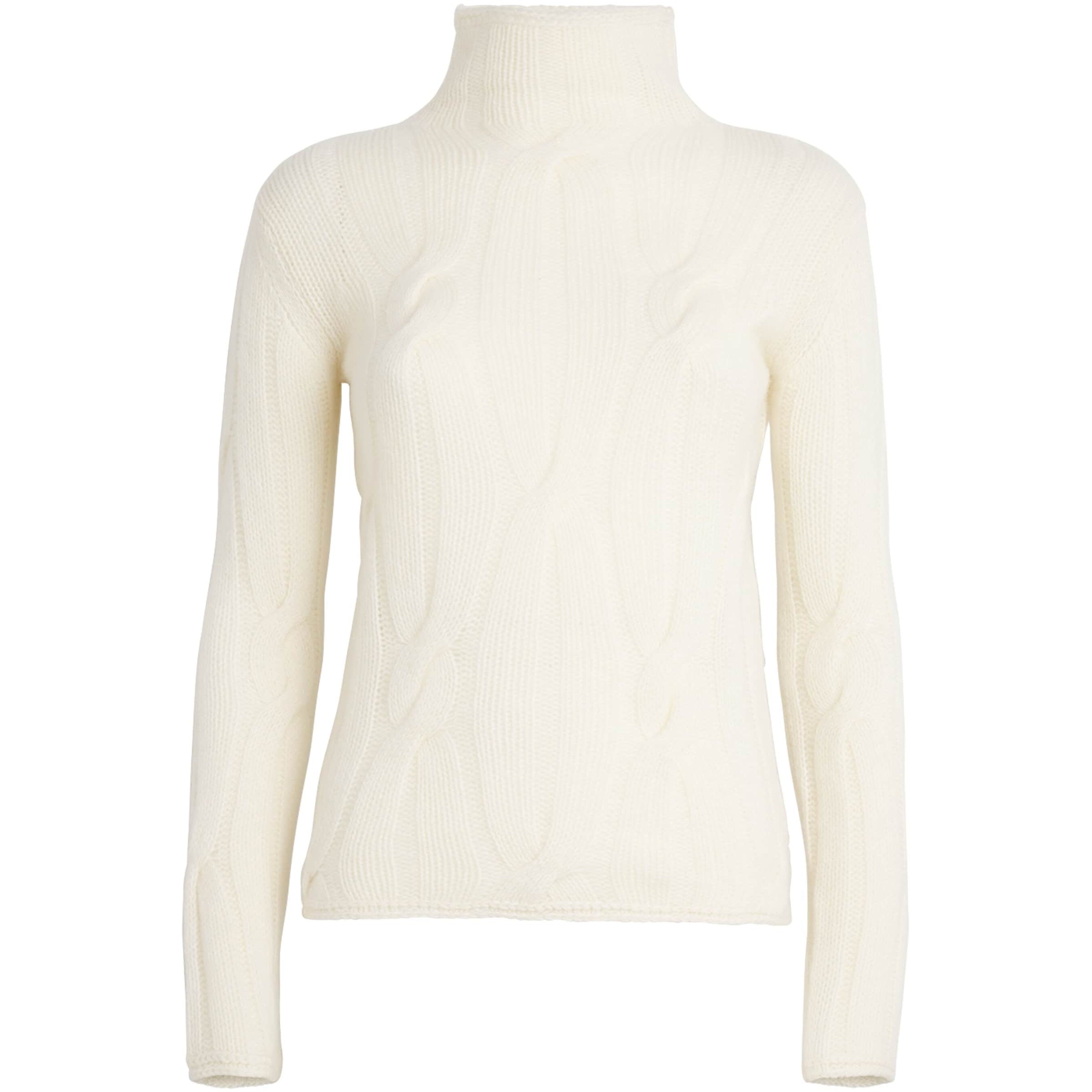 Colombo Kid Cashmere Cable-Knit Sweater