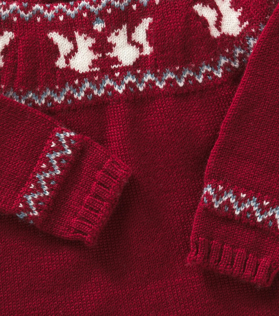 La Coqueta - Baby Fair Isle wool bodysuit