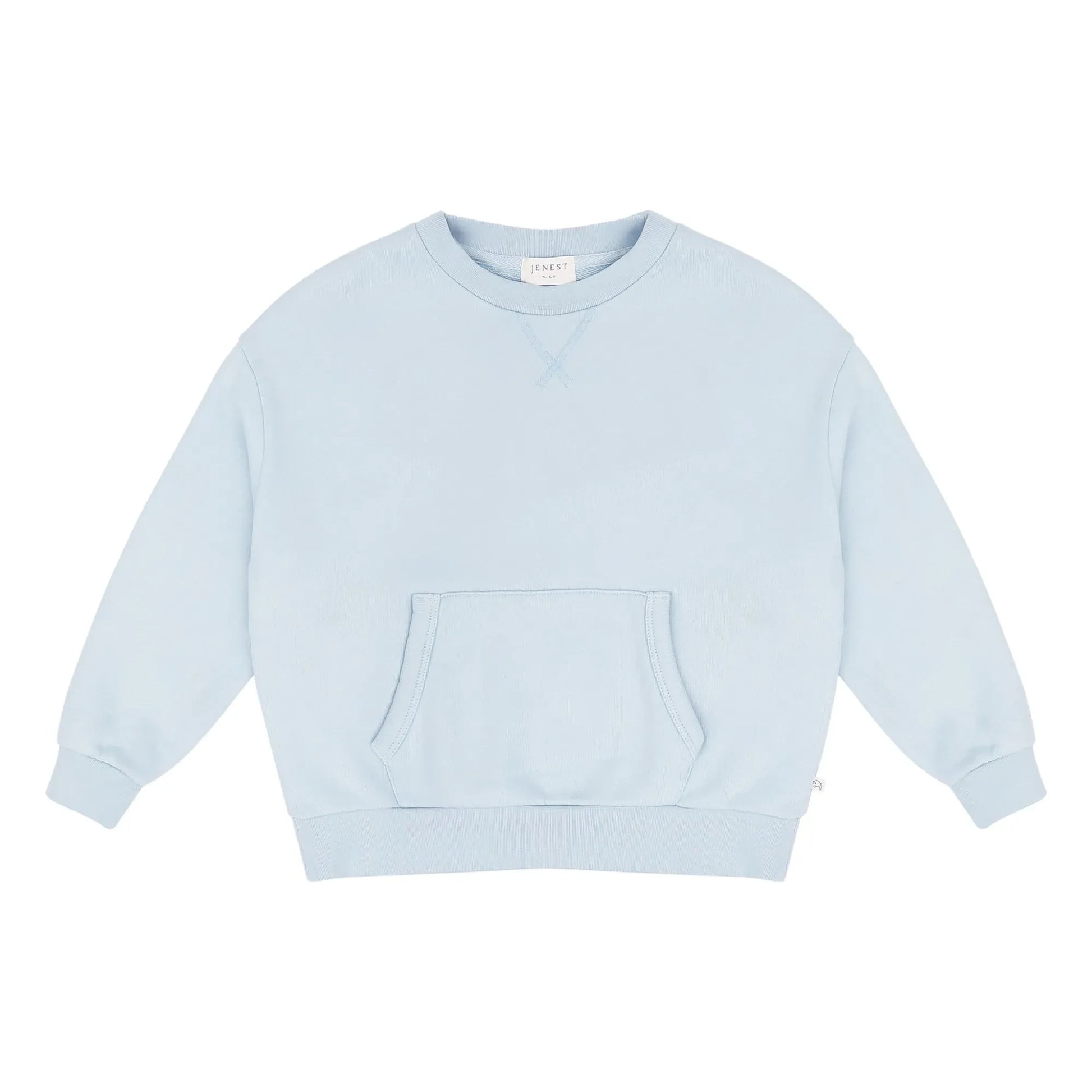 Jenest - Bo On My Way organic cotton sweatshirt | Light blue