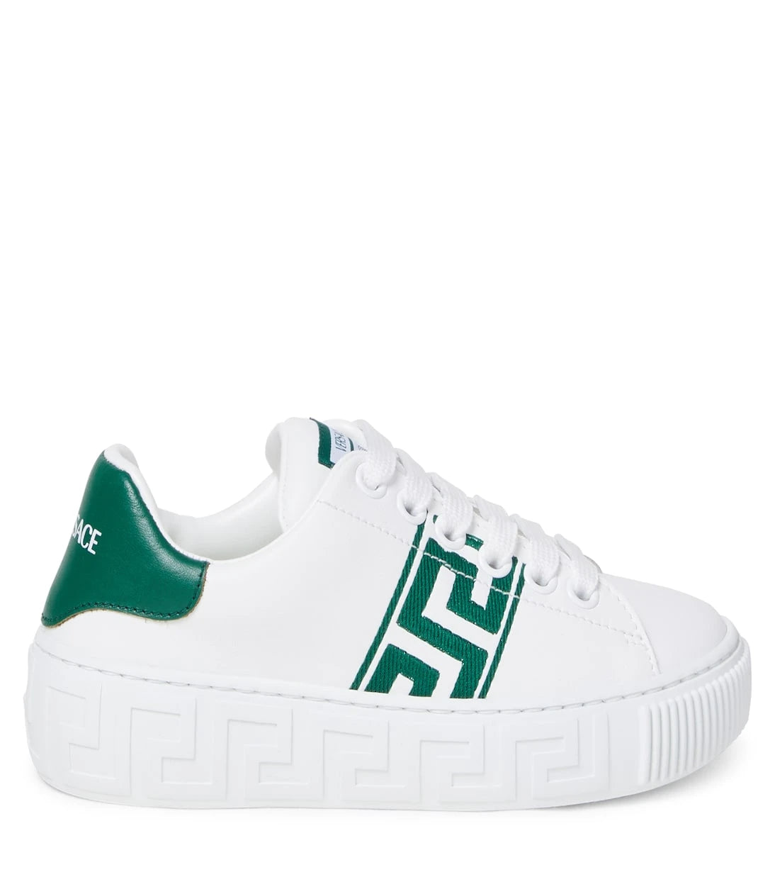 Versace Kids - Greca embroidered sneakers
