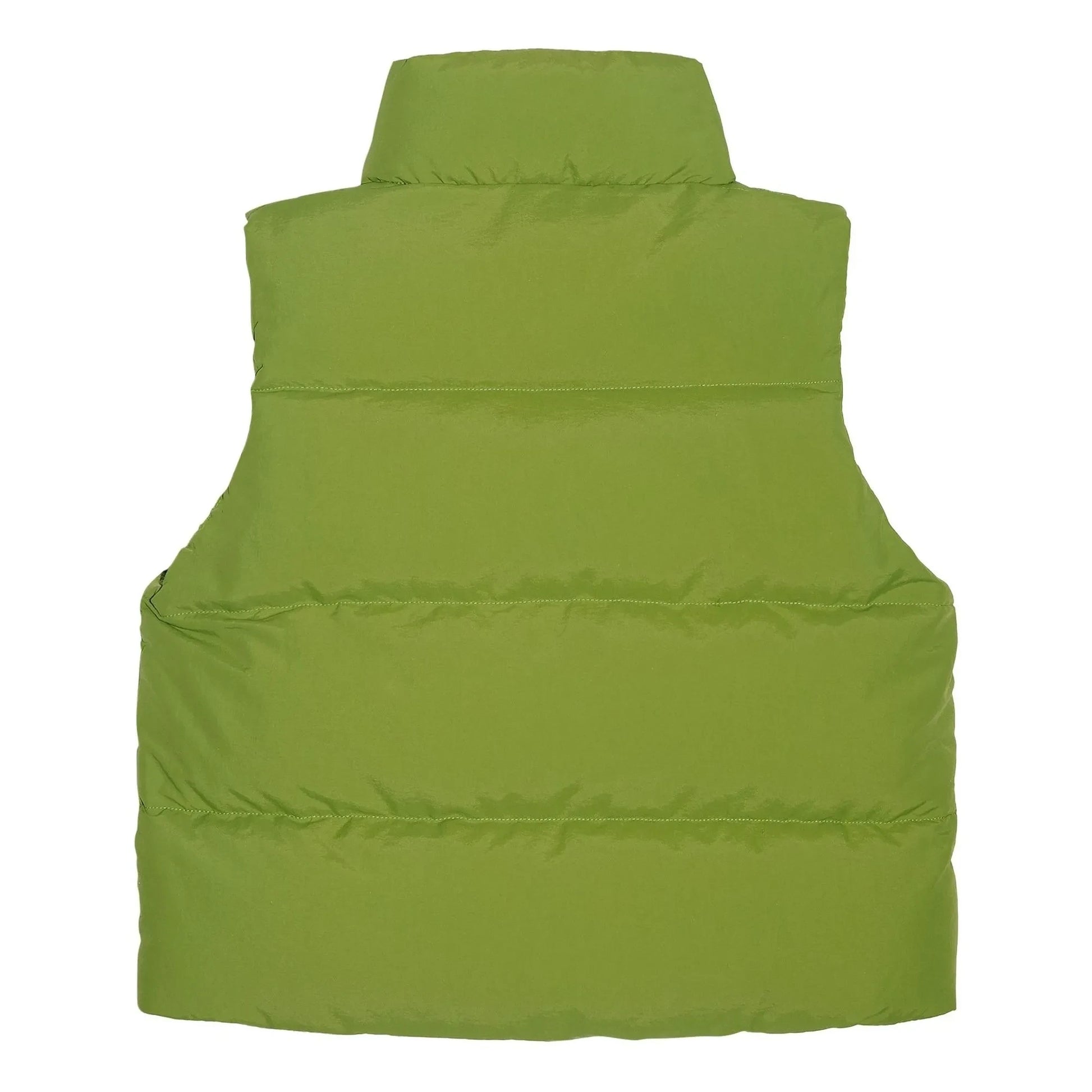 Hundred Pieces - Temper Recycled Fiber Sleeveless Down Jacket | Green
