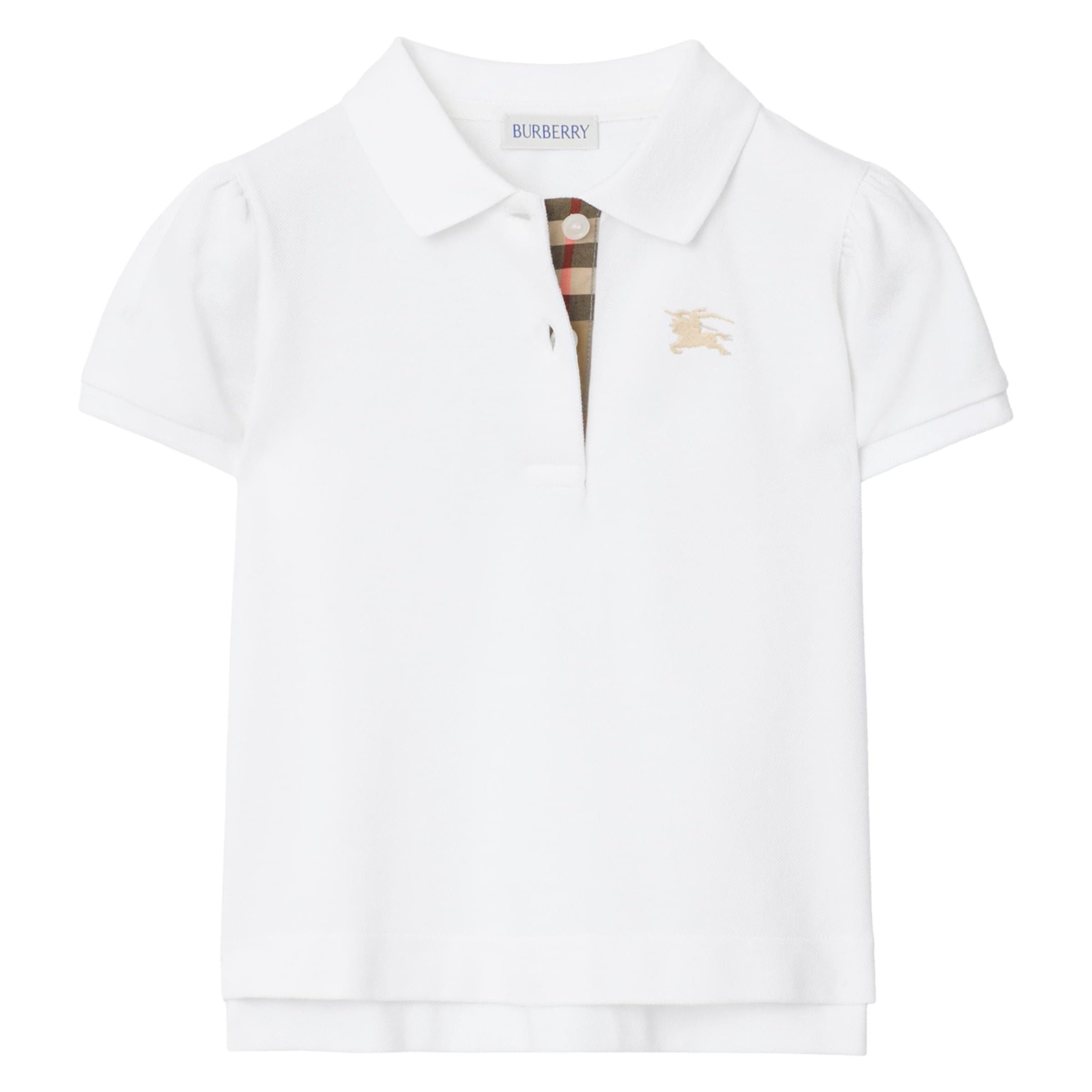 Burberry Kids Piqué Cotton Polo Shirt (3-12 Years)