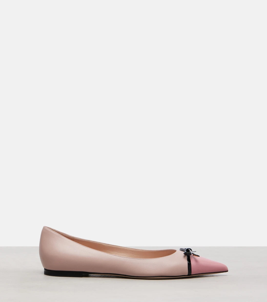 Valentino Garavani - Bepointy leather ballet flats