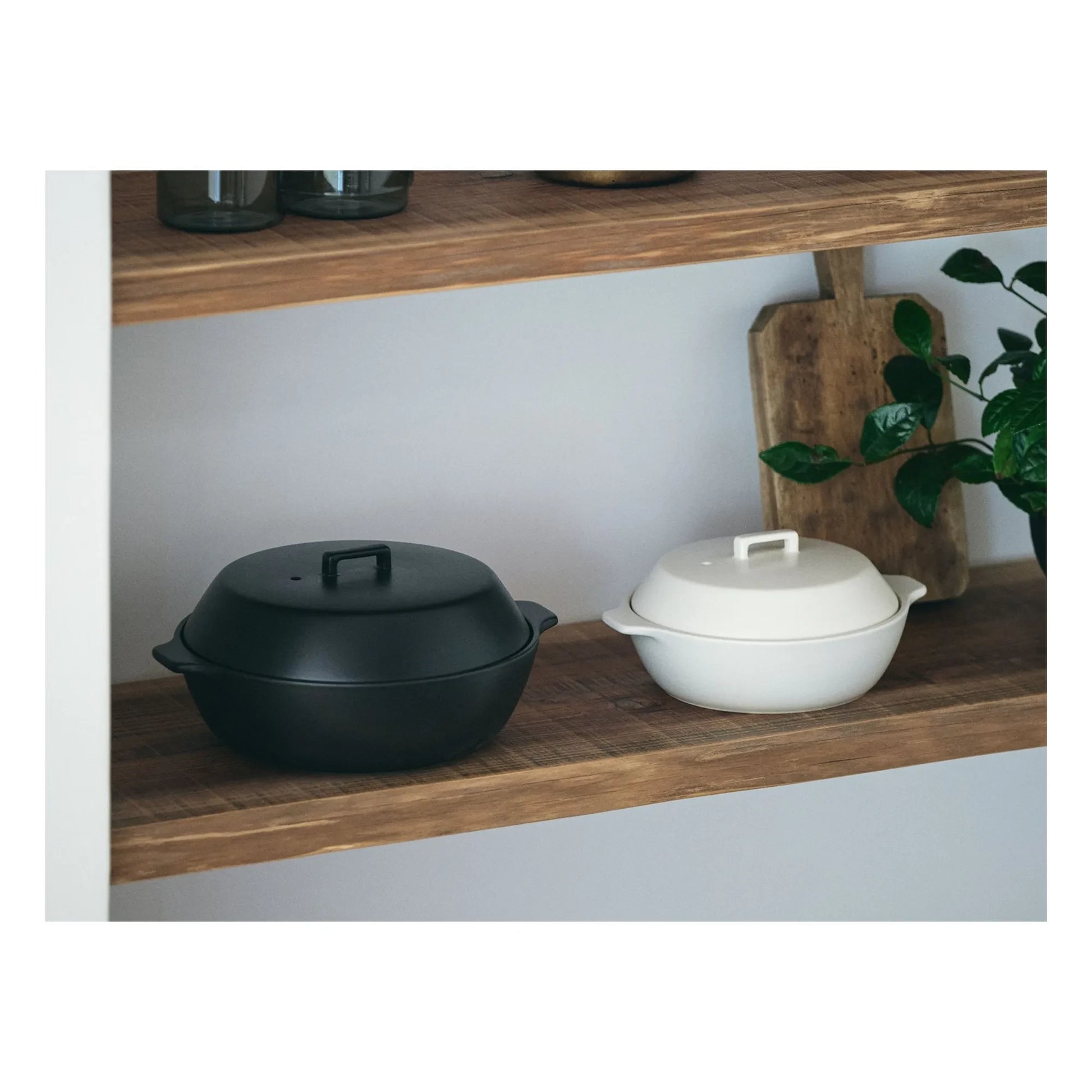 Kinto - Kakomi enamel casserole | Ivory