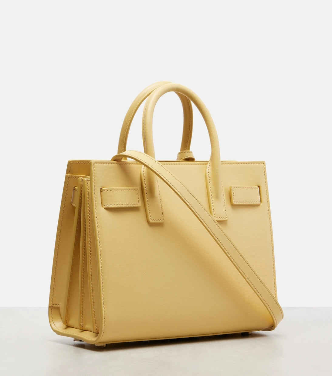 Saint Laurent - Sac De Jour Nano leather top-handle bag