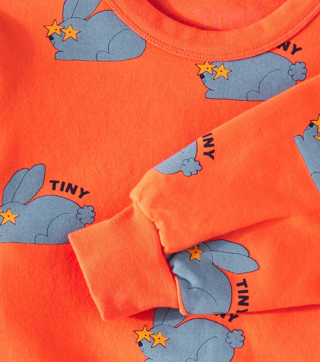 Tinycottons - Rabbits printed cotton-blend sweatshirt